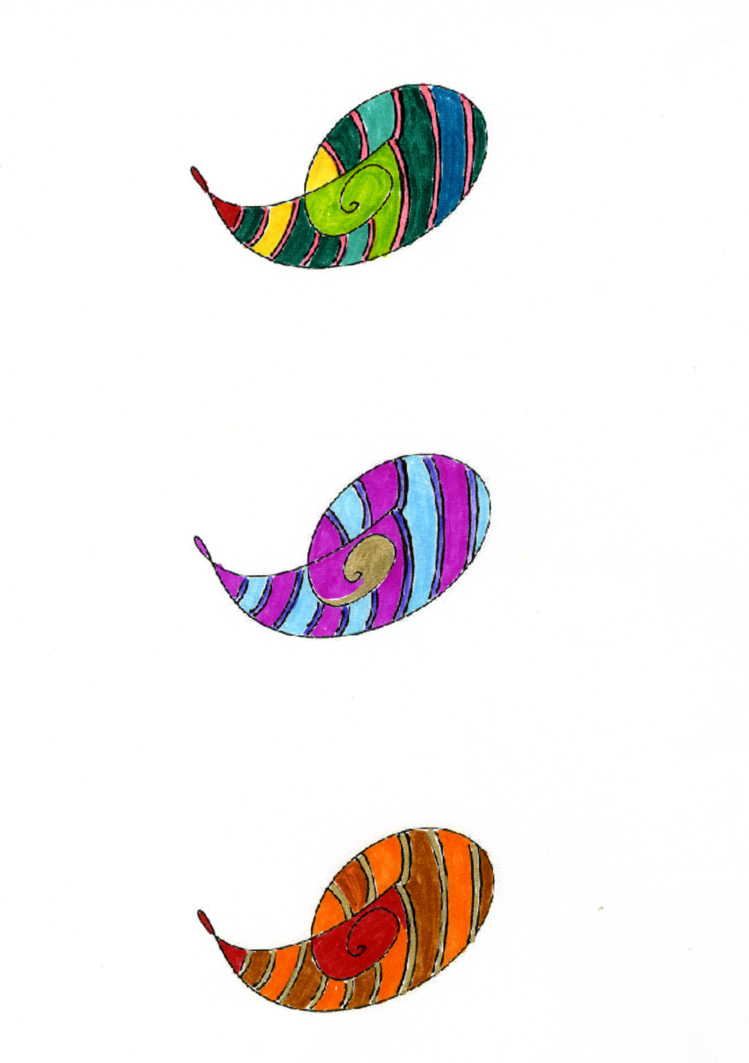 escargot couleur
